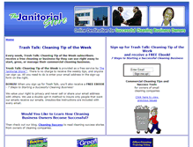 Tablet Screenshot of janitorialstore.com